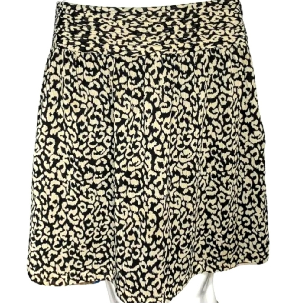 LOFT Leopard Print Skirt